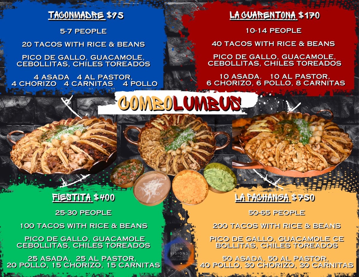 TaColumbus Menu - Image 2
